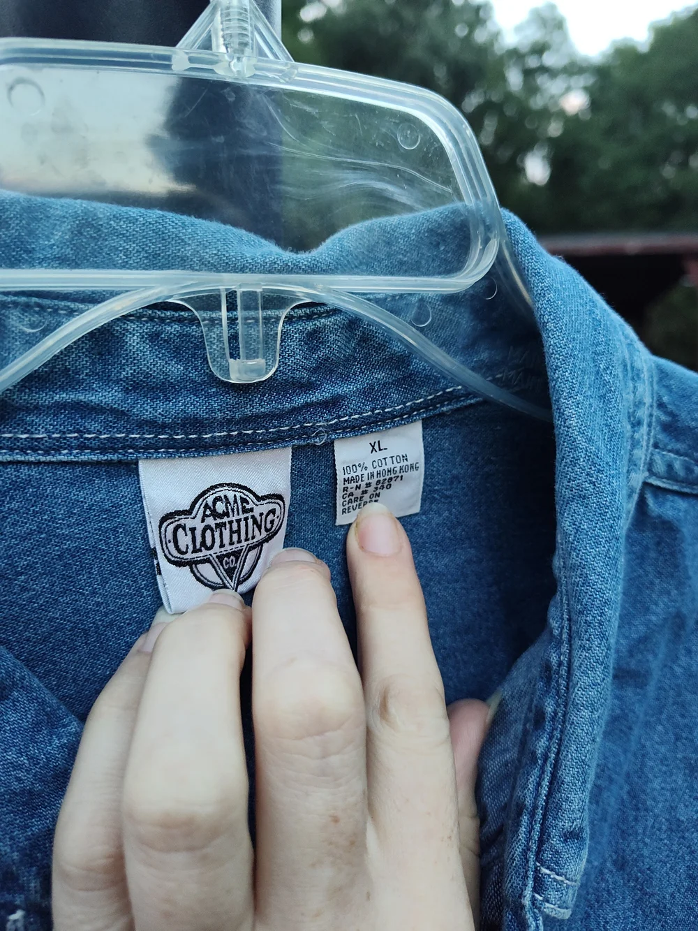 Acme clothing relaxed denim